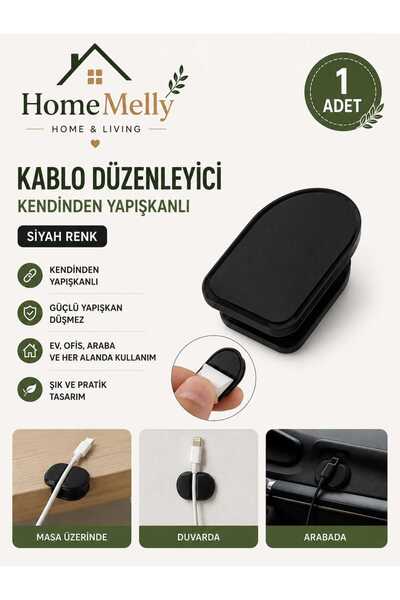 btm home Kendinden Yapışkanlı Askı – Banyo, Mutfak, Kapı Arkası, Duvar, Kablo...