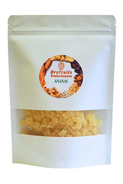 SC DRY FRUITS TRANSILVANIA SRL Ananas cuburi 500 g