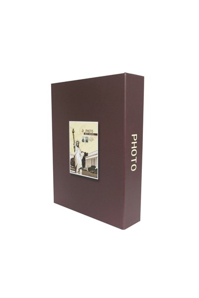 Rabsev Photo Album 10X15Cm 200 Photo Capacity Statue of Liberty Patterned Memory Album