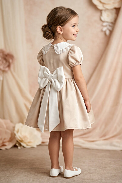 beige dress baby girl Animals Dresses with Best Prices Party dress