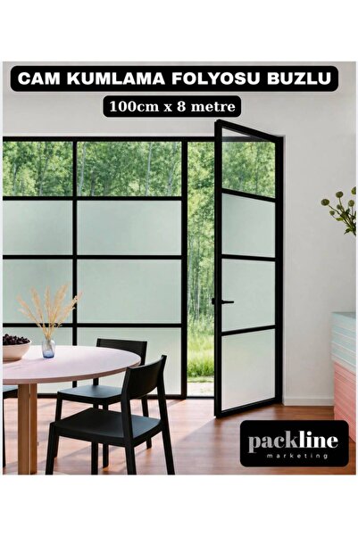 Packline Marketing Glass Sandblasting Foil Frosted Glass Film 100cm X 8Meters