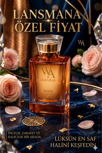 WANNA Gilda 100 ml EDP Kadın Parfüm –Feminen, Yumuşak & Kalıcı Koku