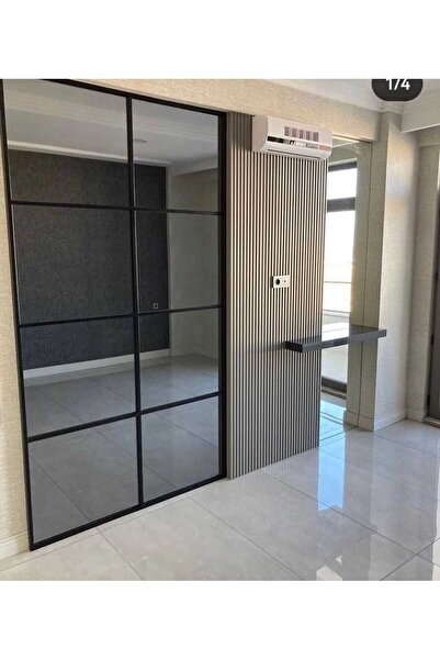 AGT Antalya Yıldız Duvar Lambri Profili Lb 3783 Duvar Profili Kaya Gri