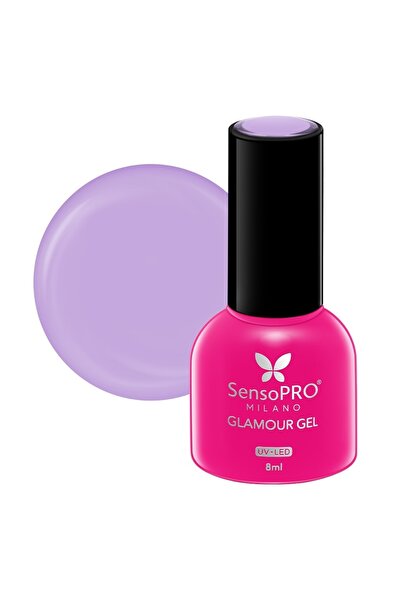SensoPRO Milano Ημιμόνιμο βερνίκι νυχιών Glamour Gel 8ml, Icy Lavender #46