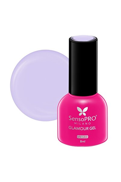 SensoPRO Milano Ojă semipermanentă Glamour Gel 8ml, Lovely Lavender #44