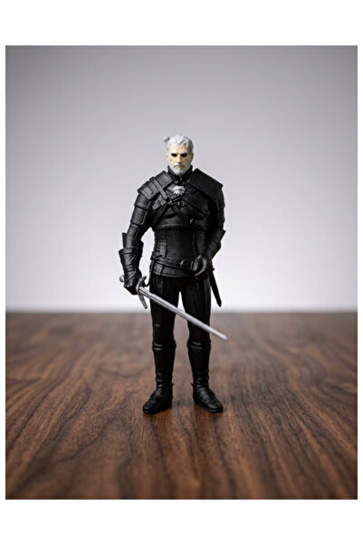 Olgun GiftShop The Witcher Geralt Of Rivia Figür 15 Cm 3d Tasarım