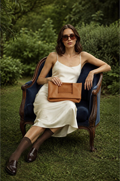 BUENO Taba Zeu Leather Women's Portfolio Bag