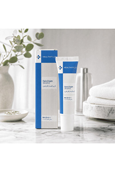 Healthy Plus هيلثي بلس - كريم الوجة اكريتين 30مل - Acretin Face Cream