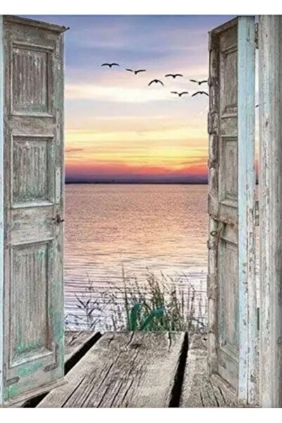 TRENDHOBİEVİ Hı Stone 5d Elmas Boncuk Taş Işleme Mozaik Goblen Kit 50x40cm