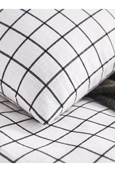 Tabu Home Classy Kareli Tek Kişilik Nevresim Takımı
