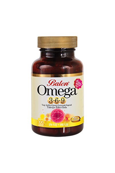 Balen Omega 3-6-9 Yumuşak Kapsül 1585 Mg*100