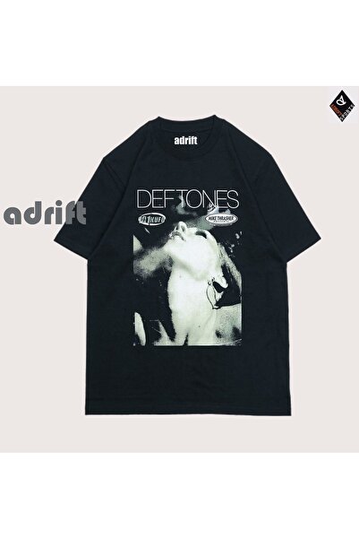 Adrift Y2K Unisex Harajuka Deftones Unisex Oversize Kalıp Tişört