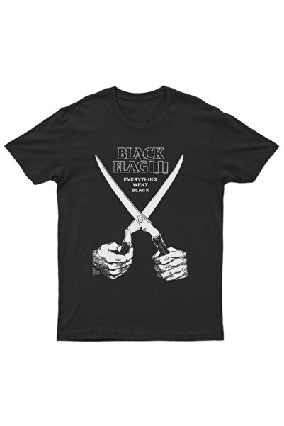 Adrift Crna zastava unisex majica T-shirt Bet4484