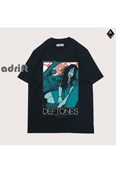 Adrift Tricou oversize unisex Harajuka Deftones Y2K