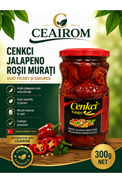 Cenkçi CENKCI JALAPENO ROSU MURATI 300 GR