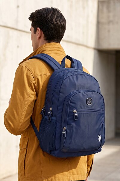 U.S. Polo Assn. US Polo Assn 24402-24401 UNİSEX OKUL SIRT ÇANTASI ÖĞRENCİ GÜN...