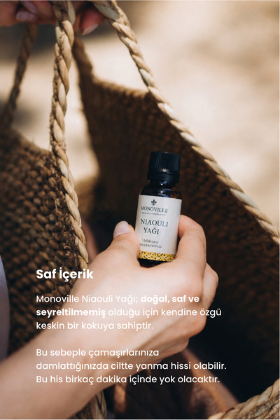 Monoville Nioli Uçucu Yağı 20 ml Saf ve Doğal ( Niaouli Essential Oil )