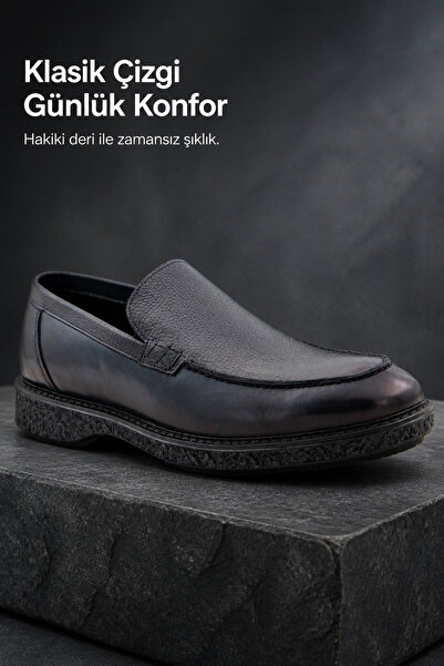 PATRICK CASSA Men's Genuine Leather Classic Casual Shoes