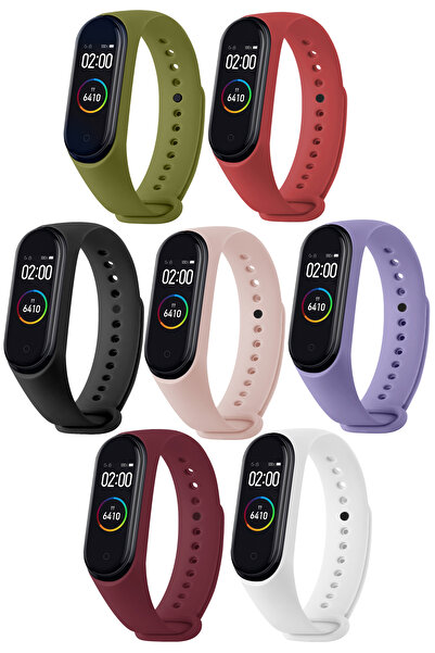 HOFFICE Xiaomi Mi Band 3 / Mi Band 4 Uyumlu Silikon Kordon Seti