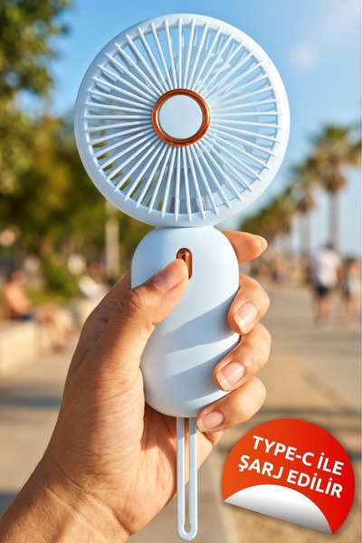 iThink Original Accessories MİNİ TAŞINABİLİR FAN TYPE-C ŞARJLI EL VANTİLATÖRÜ...