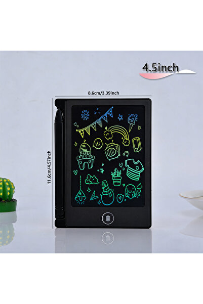 Choice لوح كتابة رقمي محمول بشاشة LCD مقاس 4.5 بوصة، تصميم خفيف الوزن ومناسب ...