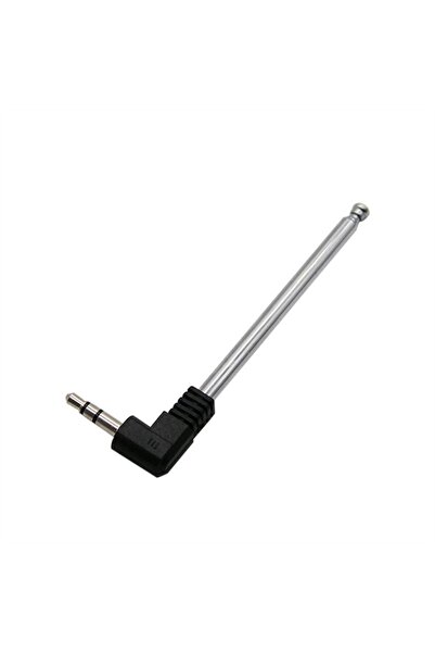 Choice black Retractable 3.5 mm FM Radio Antenna Aerial for Television Radio ...