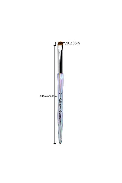Choice French Brush 10 Professional Nail Art Brush with Chic Handle - Perfect...