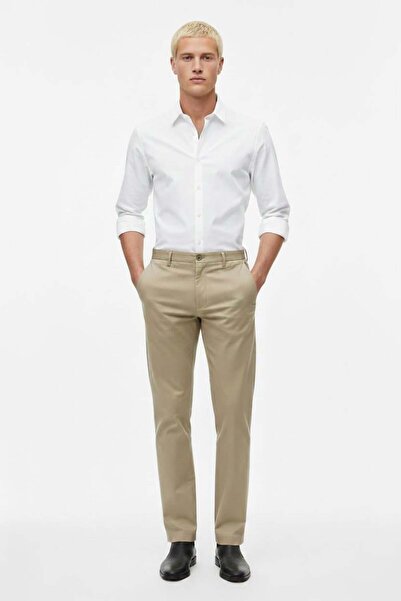 Uki BEJ Comfort Fit Klasik Pantolon