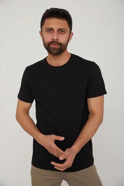 Cazador 4154 Erkek Bisiklet Yaka T-shirt