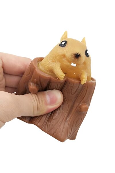 choice2 1PCS brown Multiple options Funny stress relief Squeeze ToysTree Stum...