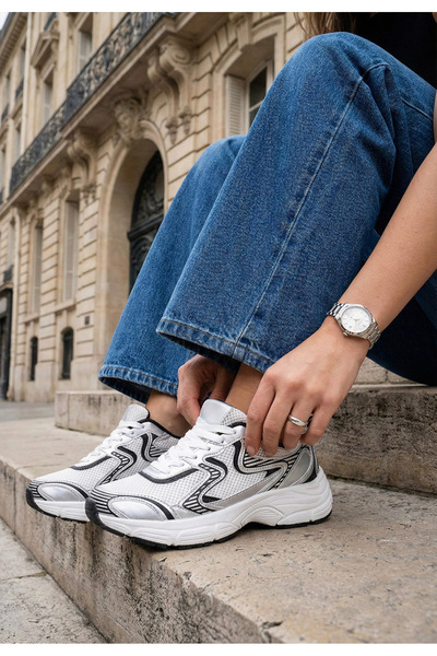 B T Shoes Дамски сникърси Natalis V2 бели