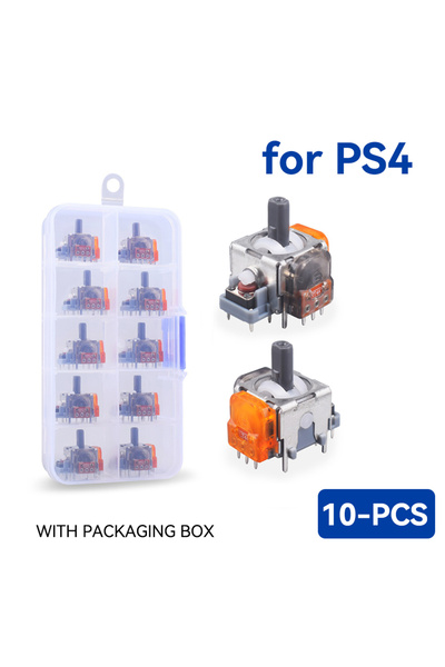 Choice PS4 10 قطع 10 قطع TMR تأثير عصا التحكم 3D التناظرية ل Dual Sense PS5 P...