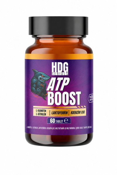 HDG Serials ATP Boost 60 Tablet Multivitamin ve Multimineral Takviye Edici Gıda