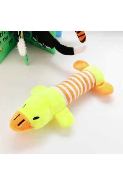 choice2 Yellow Duck New Durable Pet Dog Plush Toy for Small Breeds - Animal S...