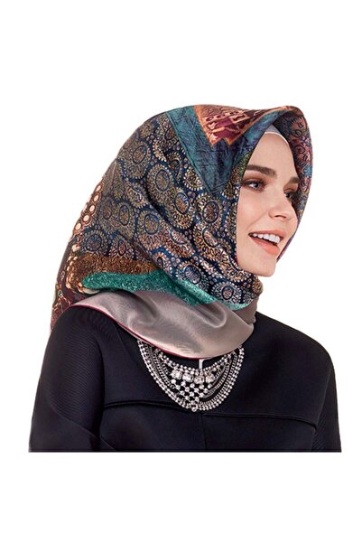 Armine وشاح حريري - سلسلة الحنين - 7639d 11 - سورا - موديل قفطان