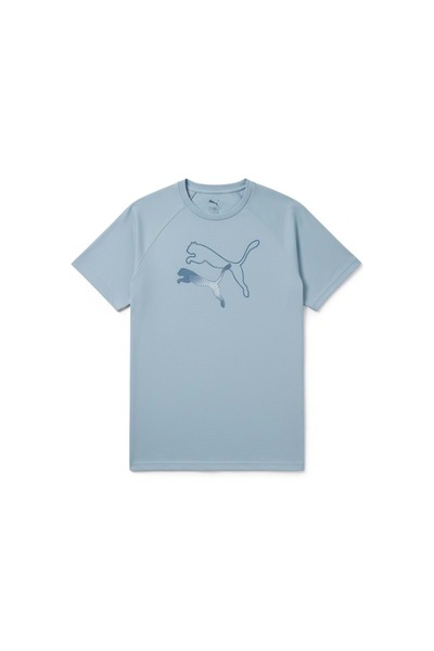 Puma Evostripe Graphic Tee Tshirt 69189647 - Mavi - XS