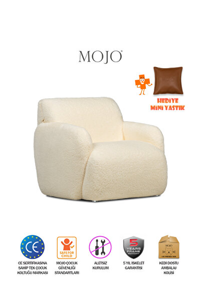 MOJO Mango Çocuk Koltuğu Krem- CE Sertifikalı