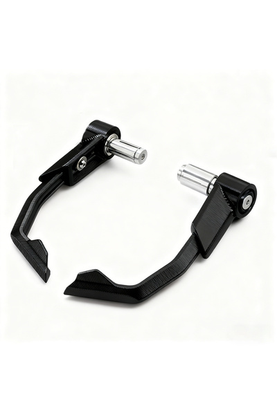 Choice7 upgrade Black Adjustable Length Universal 7/8' Handlebar Protector Br...