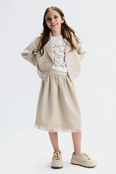 HAUSEkids 8-14 Yaş Mare Desert Kız Çocuk 3'Lü Takım-Latte
