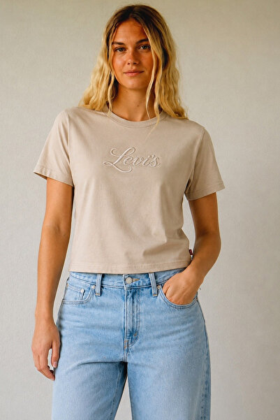 Levi's T-Shirt Vintage Tee Relaxed Fit Beige T-Shirt- 008C0-0004