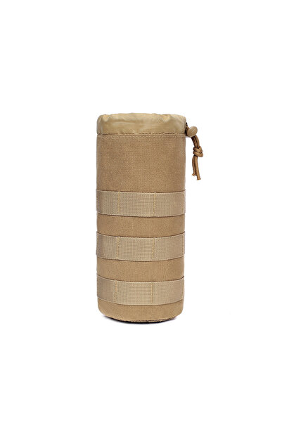 Choice TAN Outdoor Molle Water Bottle Bag Pouch Holder Travel Camping Hiking ...