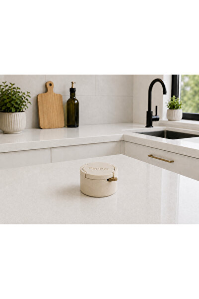 ThreeT Açık bej minimal Beton biberlik