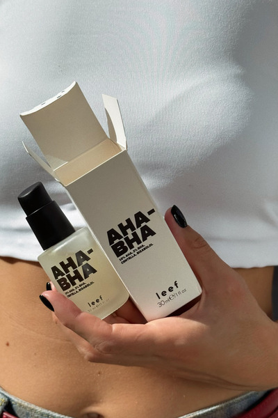 Leef AHA BHA Peeling Serumu – %10 AHA + %2 BHA, Gözenek & Leke Görünümünü Azaltır, Su Bazlı