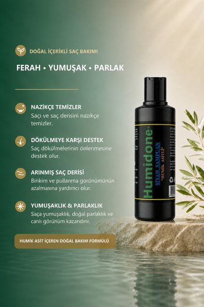 SERRAVİT شامبو هيوميدون الأسود بحمض الهيوميك