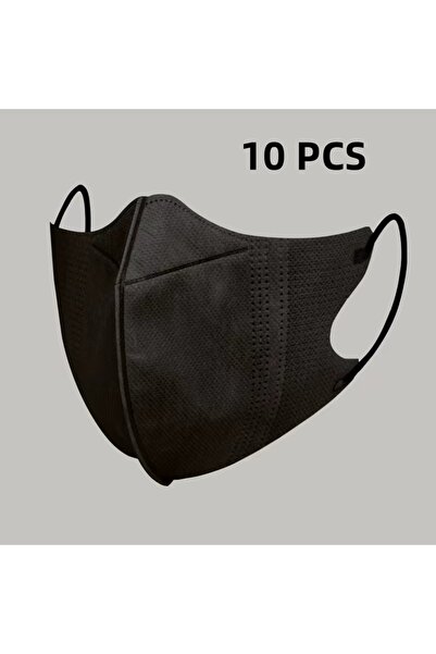 Choice17 10 قطع من الأقنعة الواقية ثلاثية الأبعاد باللون الأسود 10/100 قطعة، ...