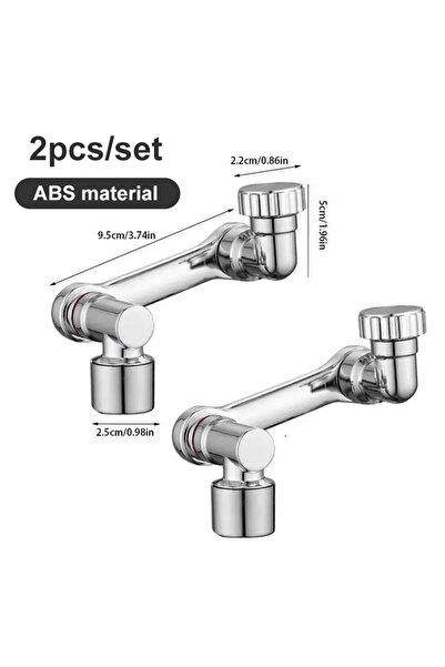 Choice 2PCS 2pcs Faucet Extender, ABS Robotic Arm,Single Mode,1080° Rotating ...