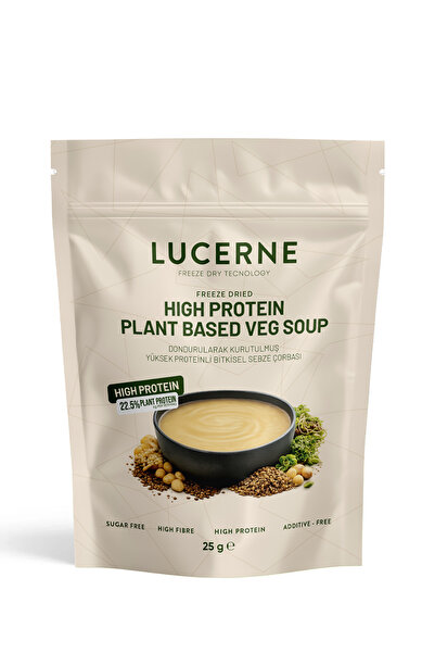 LUCERNE Dondurularak Kurutulmuş Yüksek Proteinli Bitkisel Sebze Çorbası 25 Gr