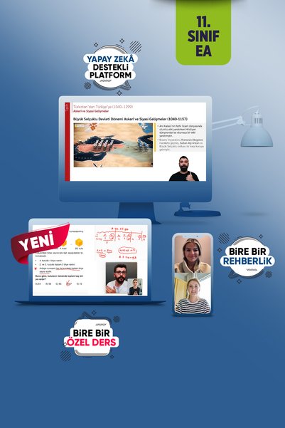 Raunt 11. Sınıf Eşit Ağırlık Pro Paketi (Sadece Dijital Lisans) - 30 Canlı Özel Ders + Birebir Sınav Koçluğu Yapay Zeka Destekli Online Eğitim Paketi