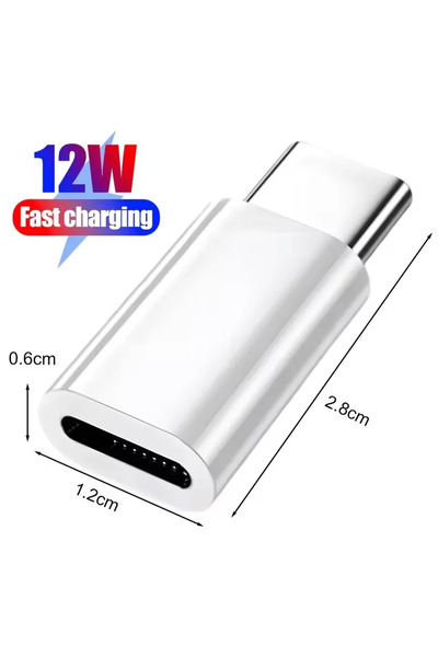 Choice IPcs 12W IOS To USB C Fast Charging Adaptador Lightnning To Type C Ada...