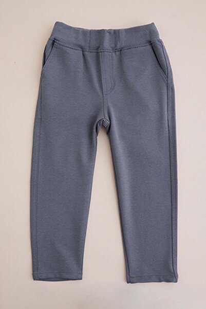 Fulla Moda Beli Lace-Up Combed Cotton Fabric Unisex Children's Trousers
